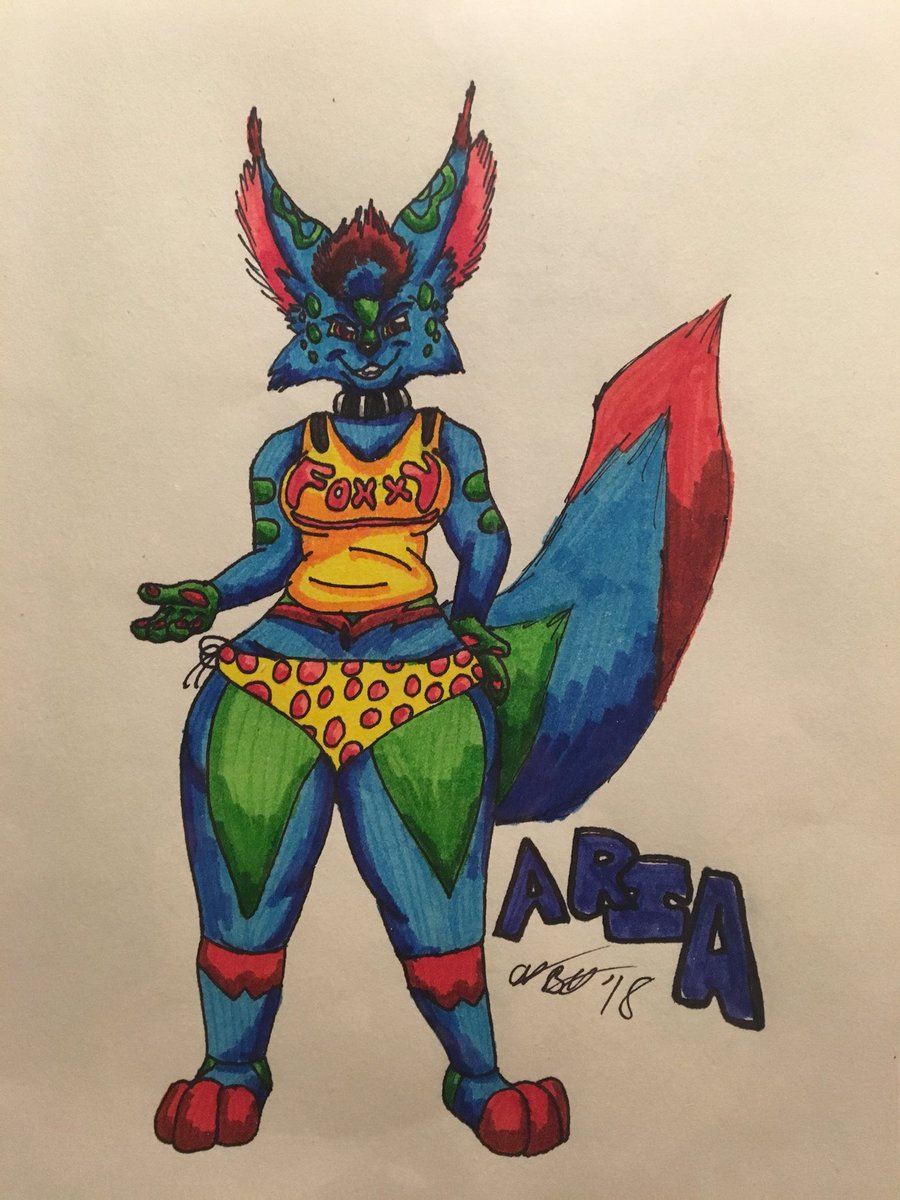 My #sona Aria the #plump feccec fox #cute #furry #love