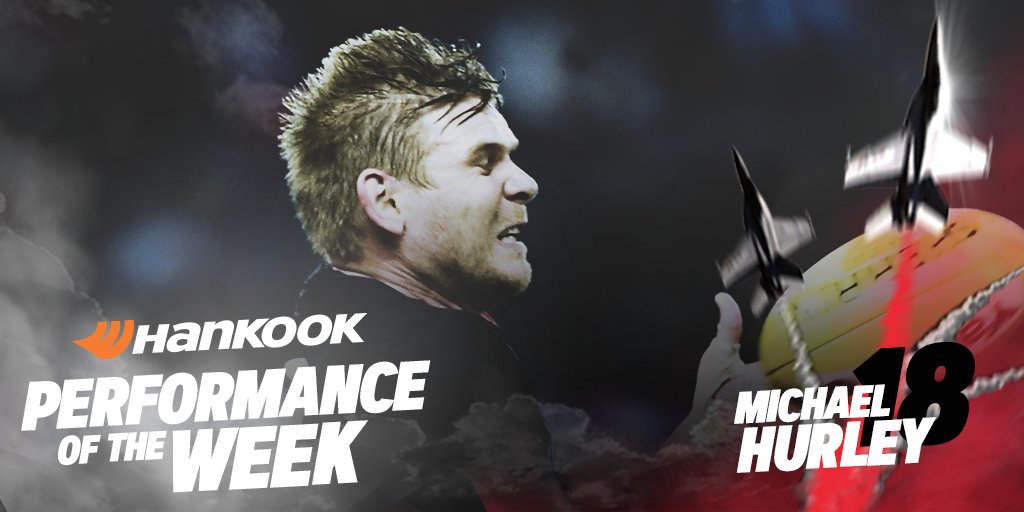 Retweet to vote for Michael Hurley as your Hankook Performance of the Week.

#DonTheSash