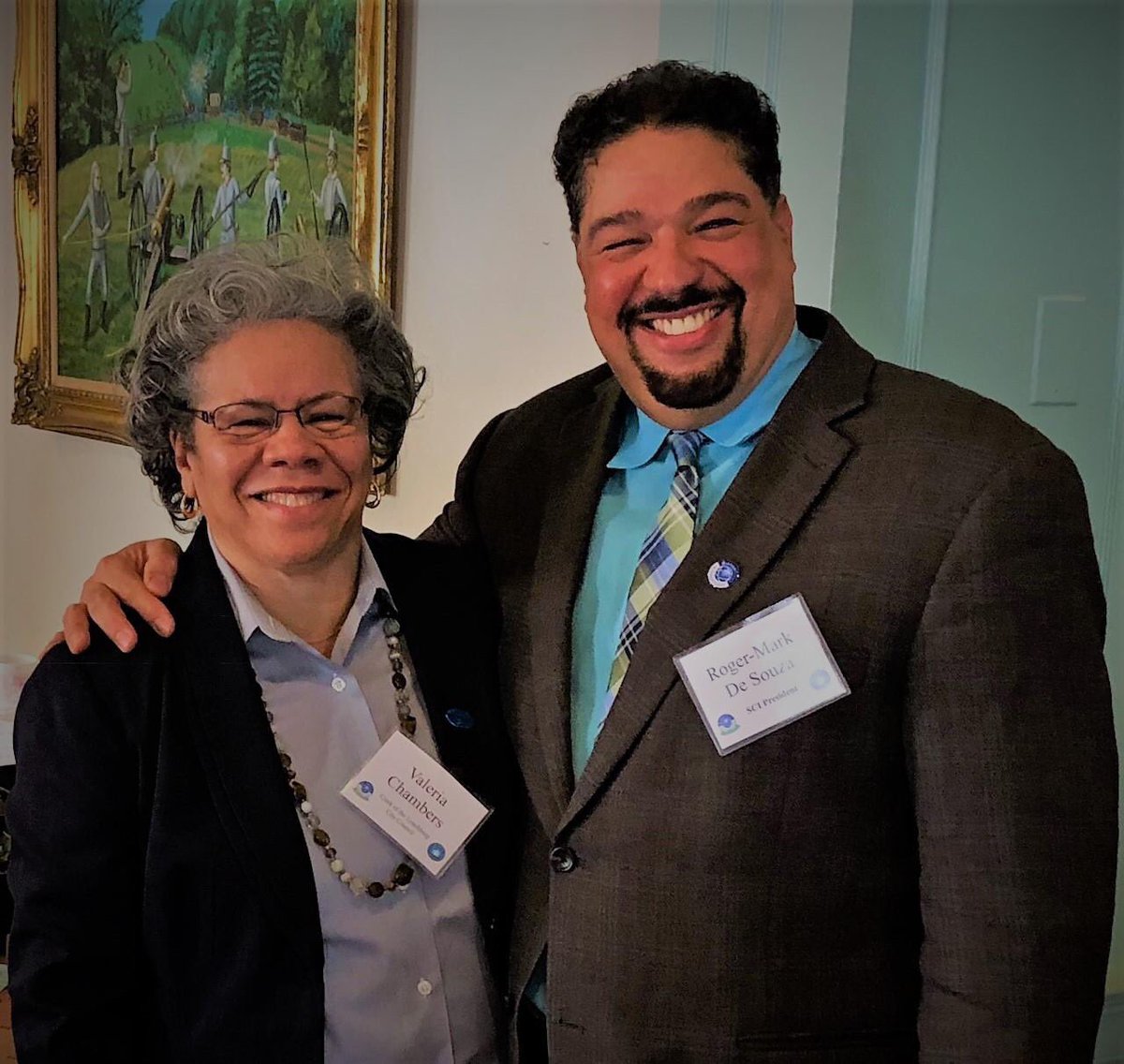 Virginia Sister Cities Annual mtg w/Valeria Chambers, Clerk of the Lynchburg City Council. I taught Spanish at EC Glass High and Dunbar Middle - taking me back home to my Blue Ridge Mountain country a &amp; France &amp; Germany sister cities <a href="/SisterCitiesInt/">Sister Cities International</a> <a href="/CEOatSCI/">SCI President&CEO</a>