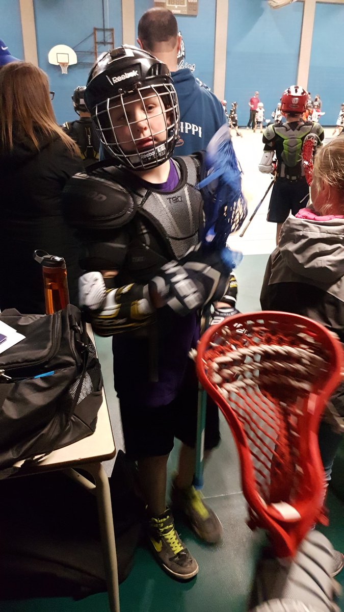 audoyle's tweet photo. First practice, & mom's already a little worried about her baby. #crosschecks https://t.co/FefXkID7rp