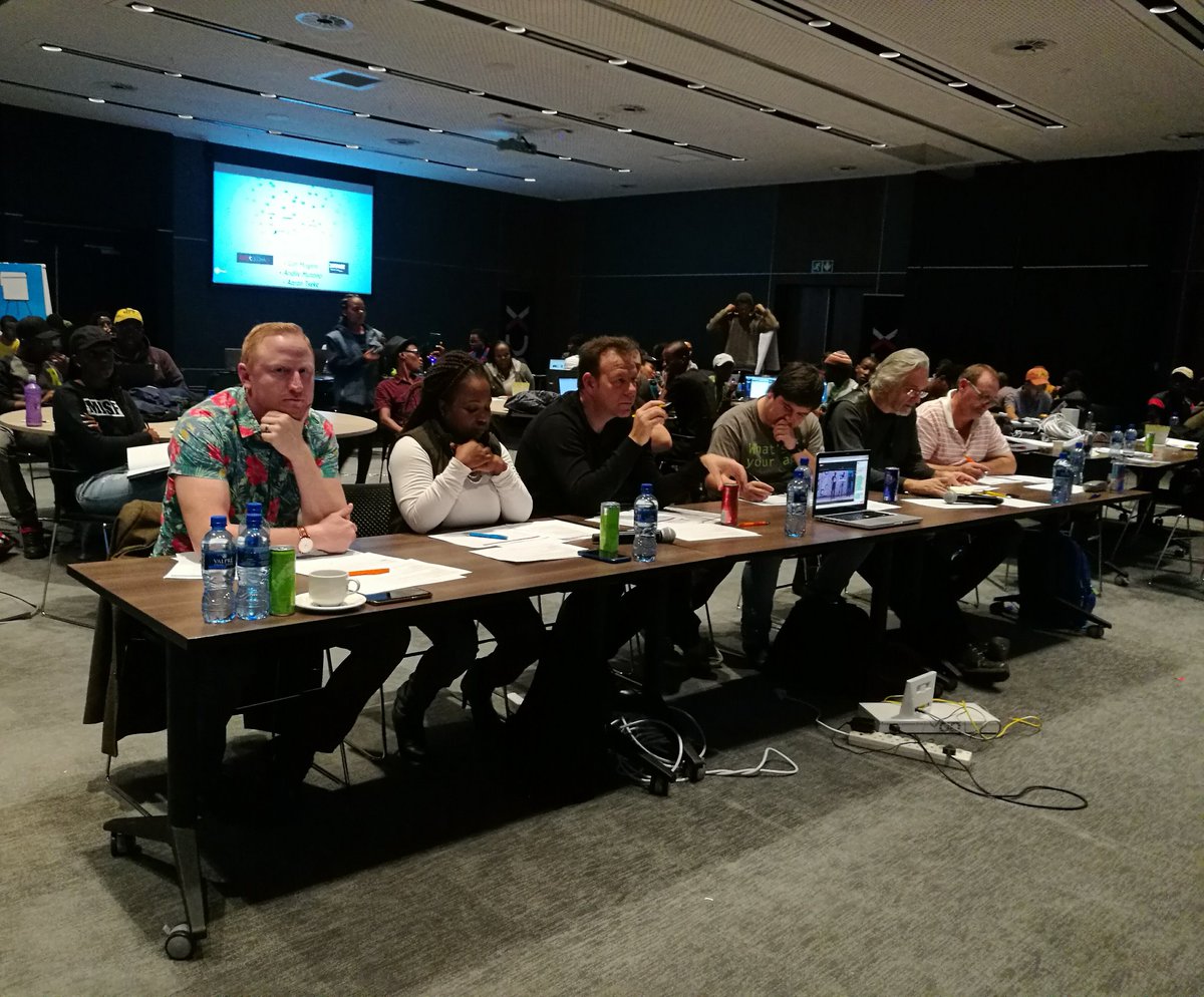 Keitu_Tsotetsi's tweet image. Our panel of judges #SafeHack