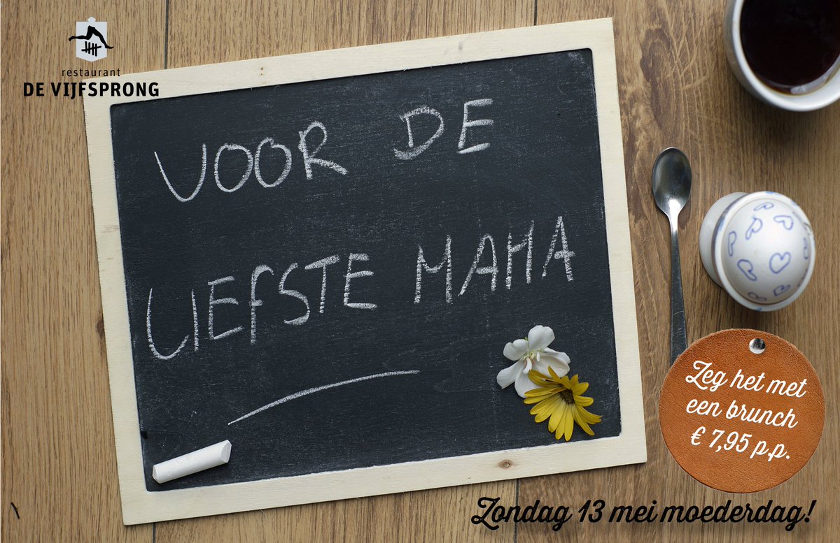 Verras je moeder voor moederdag met een overheerlijke brunch voor € 7,95 per persoon ow.ly/pU0C30js8Ga #zeghetmeteenbrunch #moederdag #allerliefstemoeder