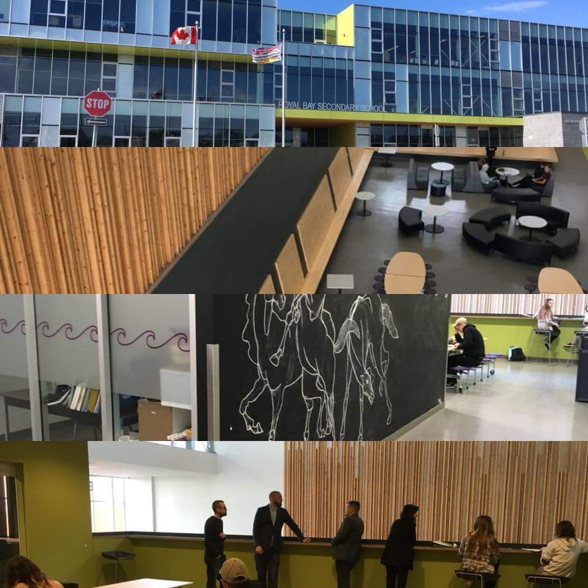 Thank you Royal Bay Secondary School in School District #62 - Sooke for inspiring days and interesting conversations!