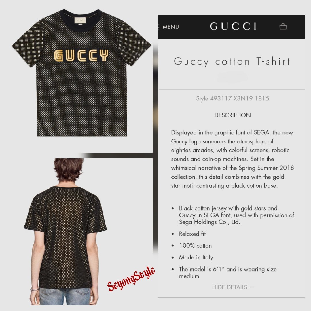 Seyong_Style's tweet photo. 🌠#SeyongStyle 🌠  
#TopToToe Seyong's #Guccification with 2018 Summer Collection 
📆 14.04.2018  🎭Musical #SANZ2 Day4 closure 

👕 Guccy Black cotton jersey
⌚️ GG2570 watch 
👣 Guccy slide 

#️⃣ #Seyong #세용 #セヨン
#Myname #Dancer #rapper
#Mygirl  #Kpop #Jpop #Singer https://t.co/KxaSUPnL9E