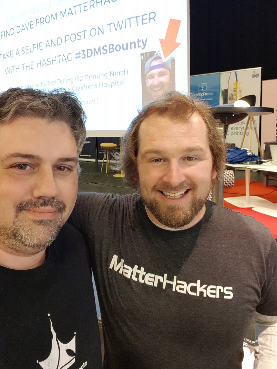 tellblom's tweet photo. #3DMSBounty at #3DMeetup2018 https://t.co/CHrGVUNvr6