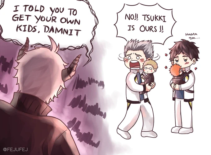 Based on haikyuu's new chapter ? 