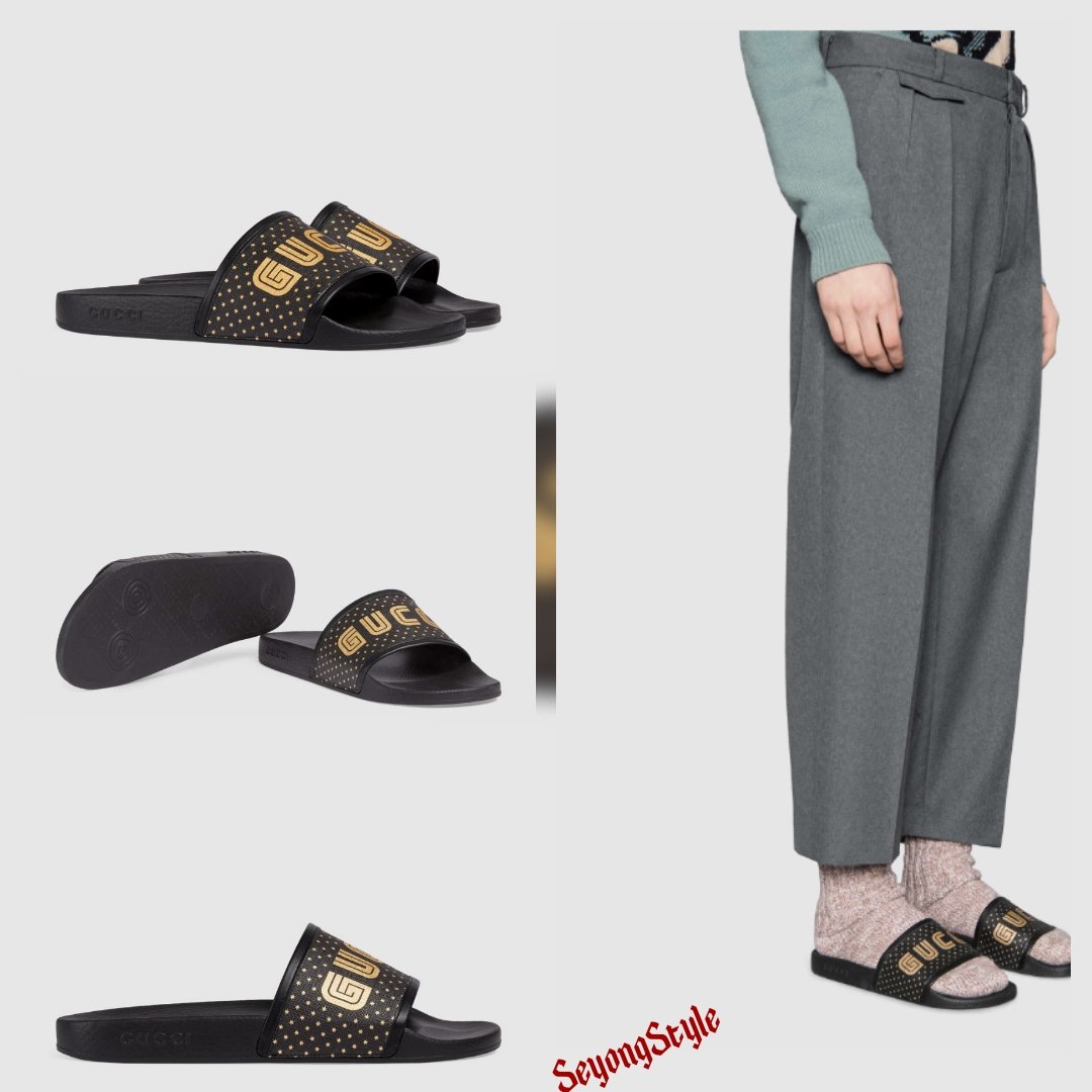 Seyong_Style's tweet photo. Thread Cont ➿🌠#SeyongStyle 🌠  
#TopToToe Seyong's #Guccification with 2018 Summer Collection 
📆 14.04.2018  🎭Musical #SANZ2 Day4 closure 

👕 Guccy Black cotton jersey
⌚️ GG2570 watch 
👣 Guccy slide 
#️⃣ #Seyong #세용 #セヨン
#Myname #Dancer #rapper
#Mygirl  #Kpop #Jpop https://t.co/bBnmKfAaim