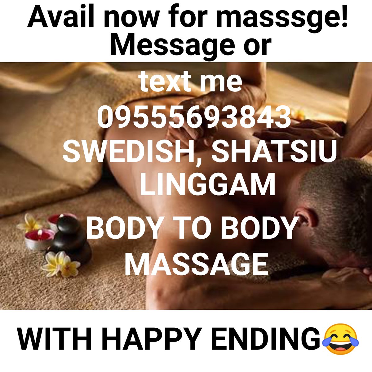 Masajistaaa's tweet photo. Avail now for massage. https://t.co/HP6XjdU9wa