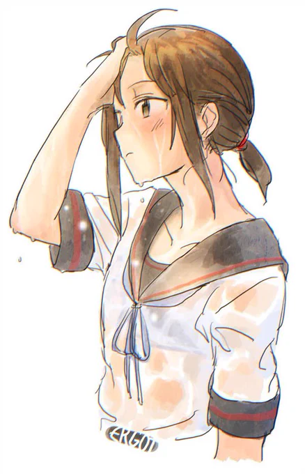 kanmusu always get wet 
