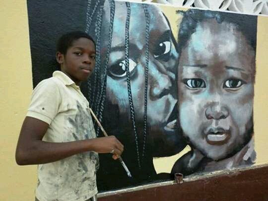 Es mi pasión desde pequeño. Pintura mural en los Hnos. Capuchinos (2011).
#arte#artista#ilustration #portrait#drawing#painting