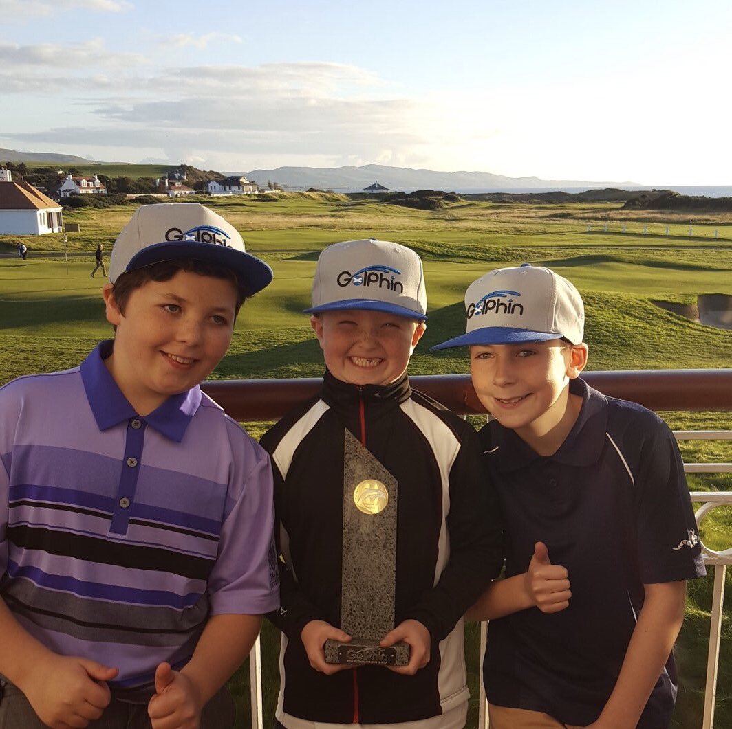 GolphinForKids's tweet photo. Wishing all @FlagJunior @CMCMacaulay @Williamwoodpro all the very best for today’s #flag tournament #fun #familytime #golf #racetoturnberry https://t.co/ICGfSAm699