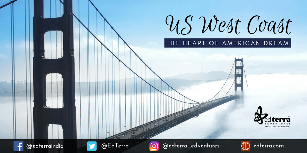 EdTerra's tweet photo. The West Coast of #USA is your golden gate to #experience the best of #entertainment, #education & information #technology
Plan your next #trip with #EdTerraEdventures & experience US #WestCoast which is also known as The Heart of #American #Dreams
https://t.co/XJartrhrqX https://t.co/TgIX6wZ7yT