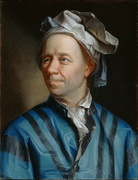 Tal día como hoy de 1707 nace Leonhard Paul Euler en Basilea, Suiza.