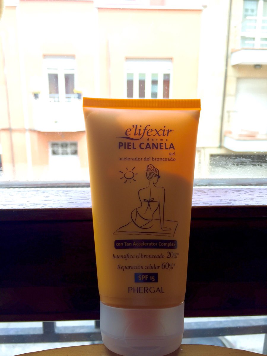 aniitaa90's tweet photo. Parece ser que por fin esta semana empieza el buen tiempo y voy a poder probar la ultima crema de #elifexir  😍.
#actitudelifexir @trnd_es https://t.co/G3R289R8c7
