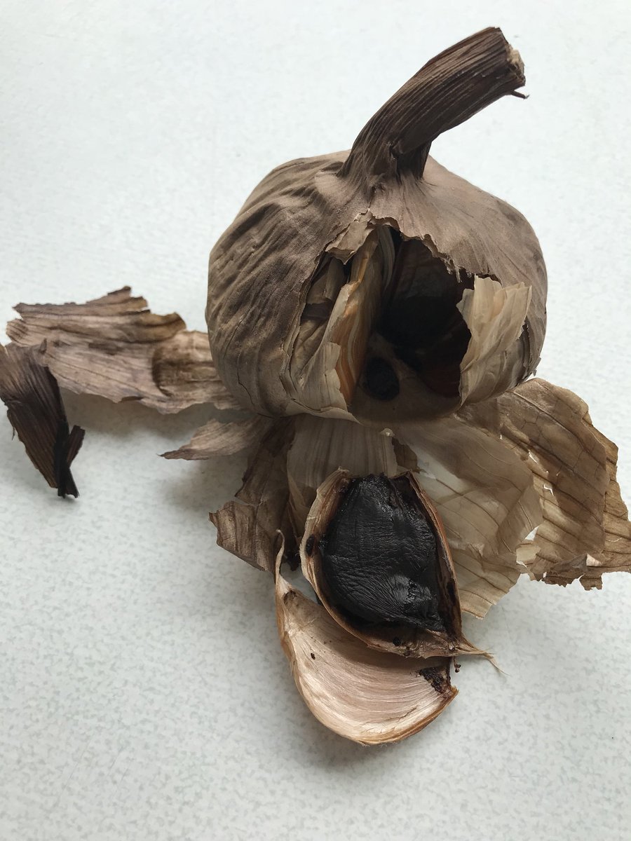 hushhushdining's tweet photo. Black Garlic...utterly delicious! https://t.co/PEWrOnboTd