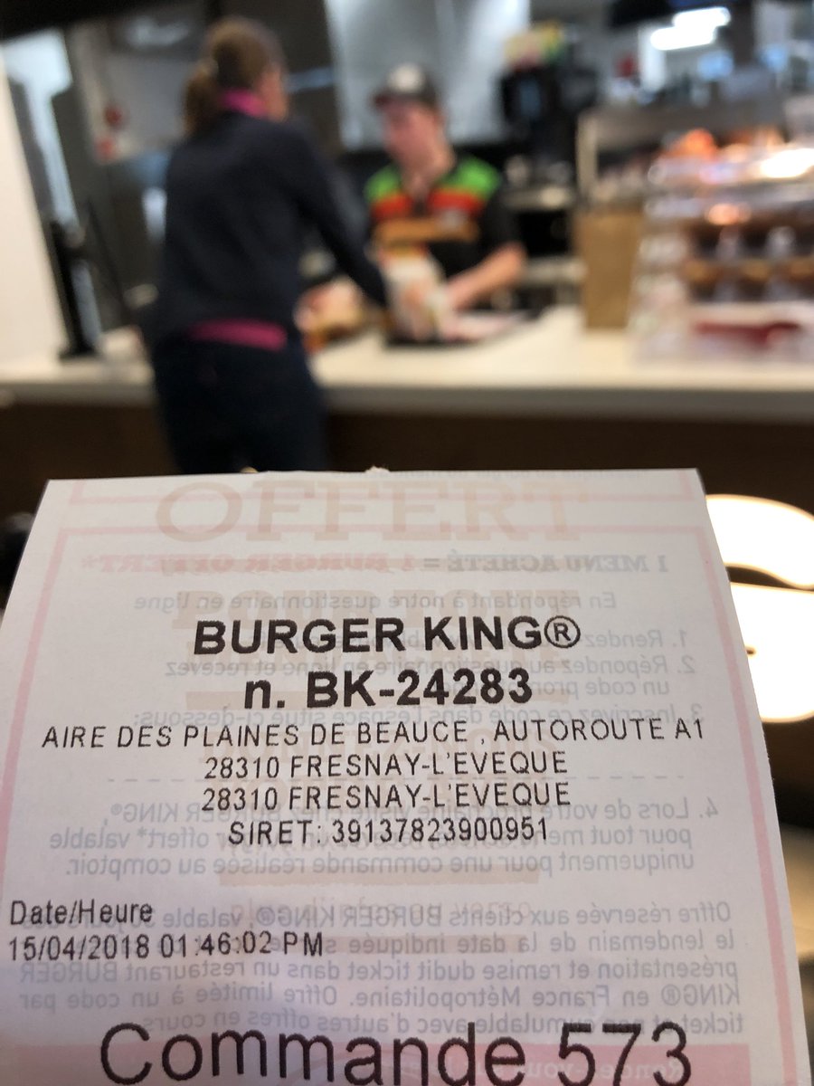 Benoit_M6's tweet photo. #BurgerKing plus de #20minutes d’attente et on attend toujours. C’est le #bordel dans ici ! Ou est le #Manager https://t.co/lZ7vQdN9TM