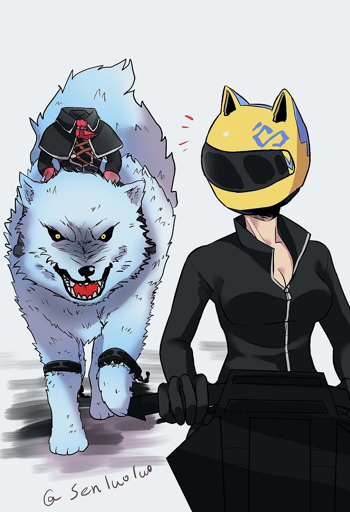 ララタロス 新宿のアヴェンジャー ヘシアン ロボ セルティ デュラララ Fgo Fatego あの二人が会ったら 何があった可能性もあるかも T Co Tbglmktsbl Twitter