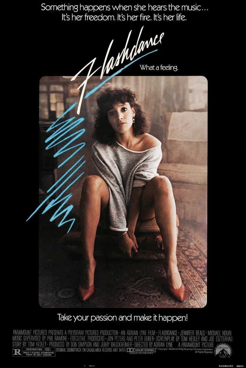 retrochenta's tweet image. Hoy hace 35 años que se estrenó en EEUU "Flashdance", uno de los grandes clásicos de los 80'.