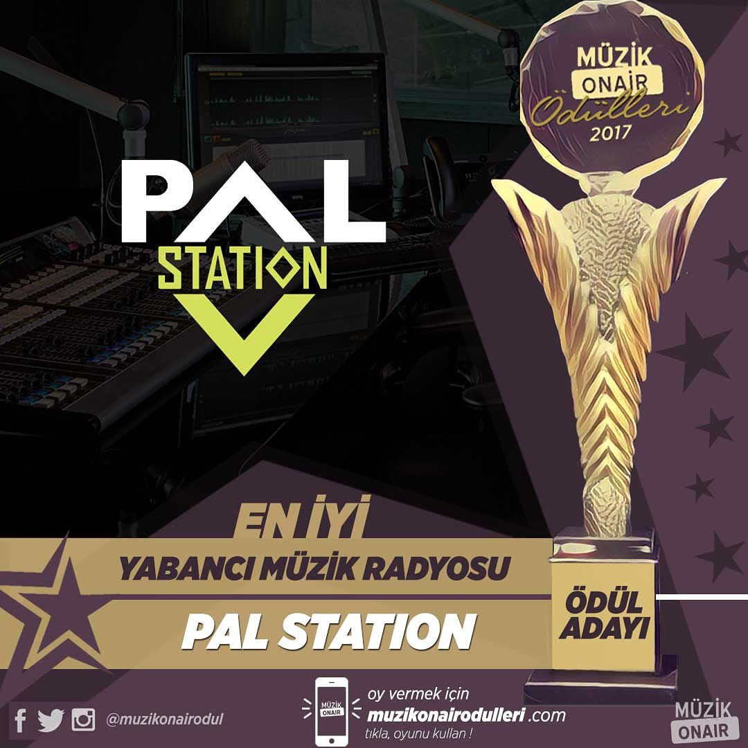 muzikonairodul's tweet photo. #MüzikOnairÖdülleri 2017 yılının #Eniyi #yabancı #müzik radyosu ödülü adayı #palstation 😍👏 oy vermek için ✔ https://t.co/jut2FbBDwr 🏆 #MüzikOnairEnİyiler2017 @palstation106 https://t.co/kkN6eLW4Ja