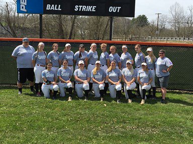 darlame1968's tweet photo. Waynesburg split with Thiel yesterday .Won one for stike out cancer.Come join us on April 28 to support Autism awareness.Go Jackets!!!! https://t.co/NXQjKzw4bN