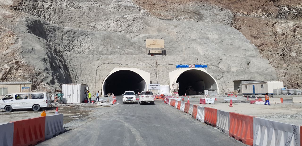 Khaleej Times on Twitter: "Pictures of the new tunnel and ...