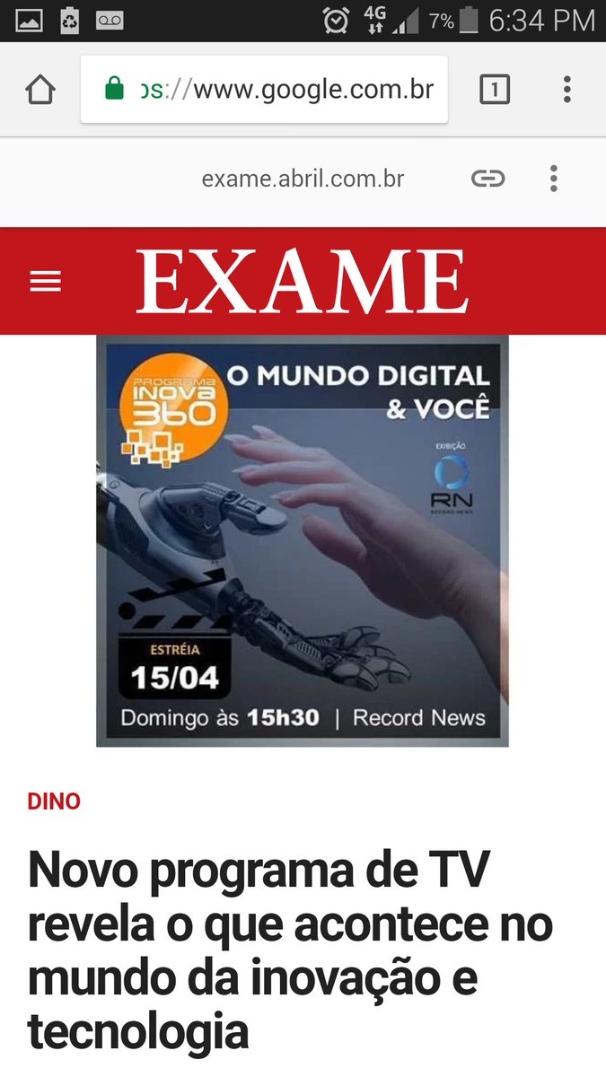 preginaldo's tweet photo. Estréia hoje!
Programa Inova360 na Recordes
#inova360naRecordNews 
#marthagabriel
#vailaefaz 
#recordnews https://t.co/zwP0Esxmjz