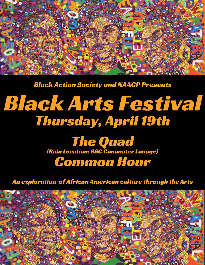 Black Arts Festival happening this Thursday! 👨🏾‍🎨👩🏽‍🎨