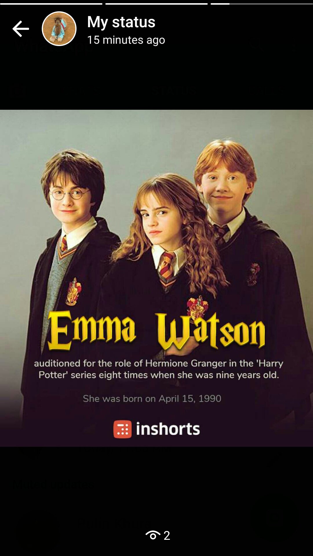 Happy birthday Emma Watson 