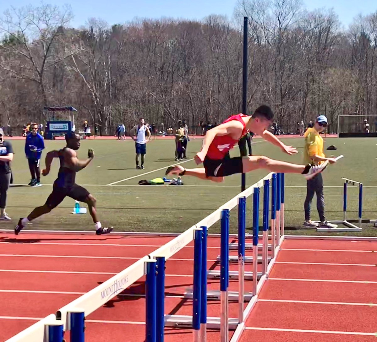 ENCXCTF's tweet photo. 🔈 S/O to our very own Paul Chong for placing 🥇st in the 110 HH and LJ @MountHolyoke Spring Fling Invitational! Keep up the hunger in practice! The @ENCXCTF Family is proud of you! @ENCXCTF Making everywhere we run @ENCLionsDen #RunENC #GoLions @ENCAthletics @EasternNazarene https://t.co/sFnPWGFmRc