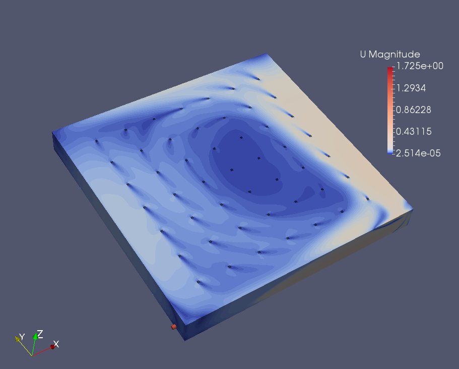 CCHydrodynamics's tweet image. Mucking about with @simflow_cfd today. This is a model of a service reservoir with a large dead spot which could cause water quality problems. We can use CFD software to help find these dead spots and help work out how to stop them forming.