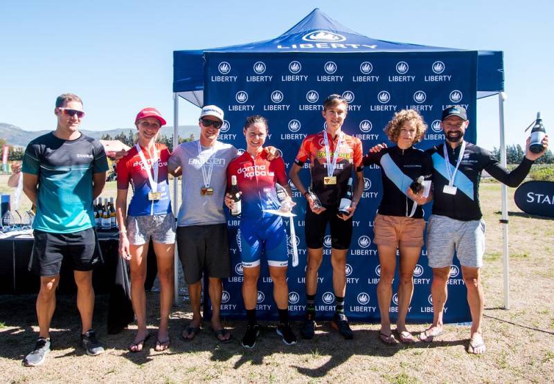 matthewstamatis's tweet image. And that’s that👊🏻3 rad days of racing @winelandsmtb with @TeamdormakabaSA @makemefaster is done!🙌 stoked to take the overall mixed cat win after making it a hatrick of stage wins💥 thanks for an awesome event @winelandsmtb!!🙌 #FuelledByCadence #ApplyPerformance #bringyourlife