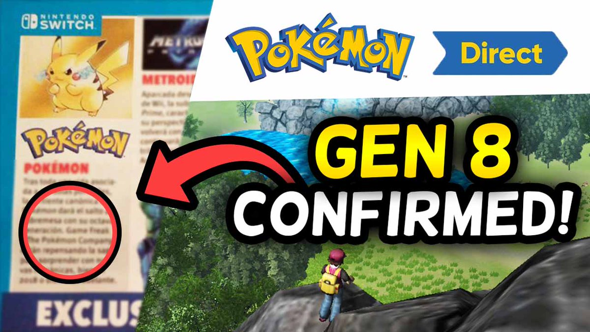 Aero On Twitter Nintendo Confirms Gen 8 For Pokémon Switch