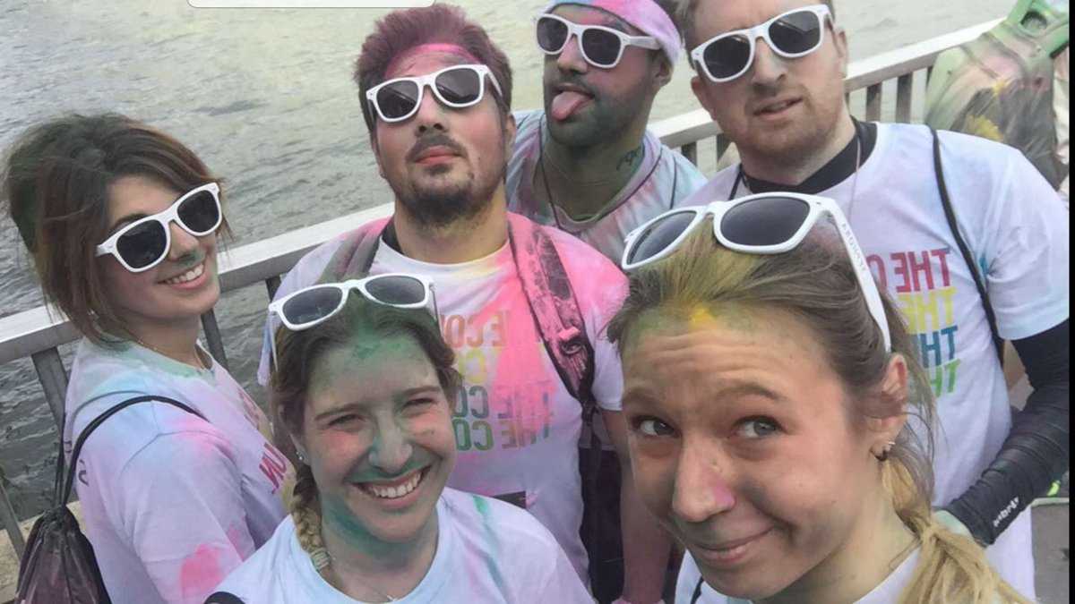 Krystalle26's tweet image. #ColorRun2018