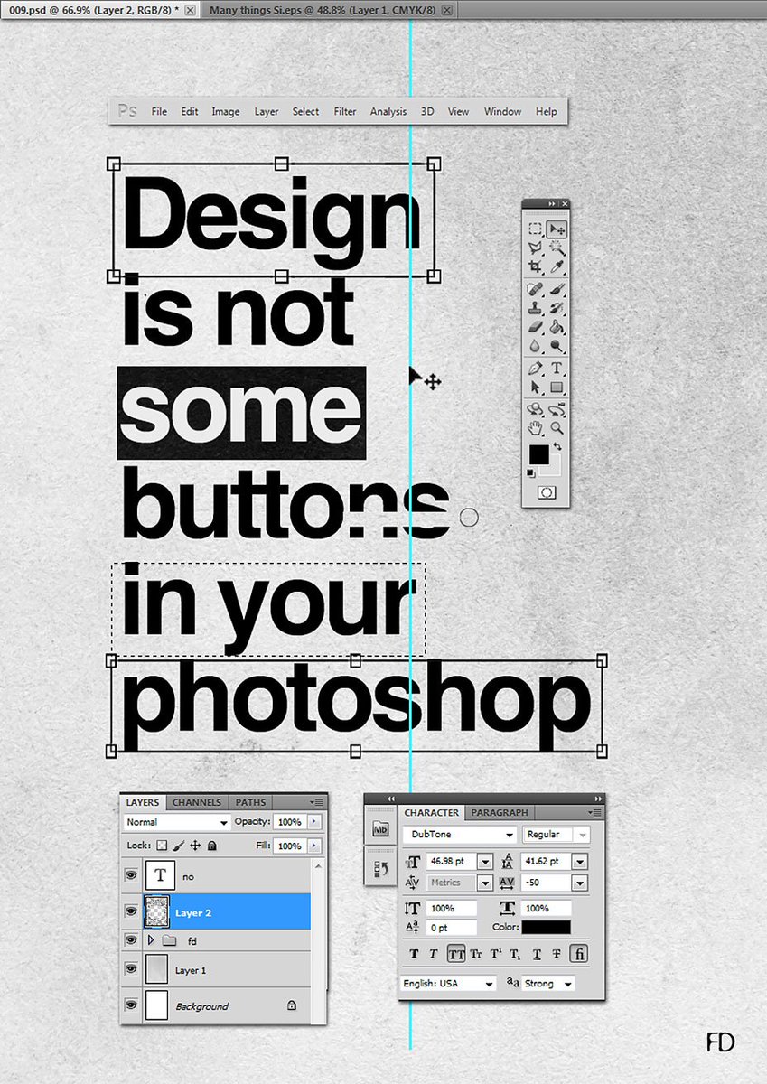 Inkbotdesign's tweet photo. #design is not some buttons in your #photoshop https://t.co/C6xEzO9MlE