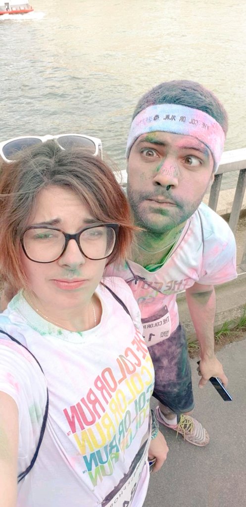 Krystalle26's tweet image. #ColorRun2018
