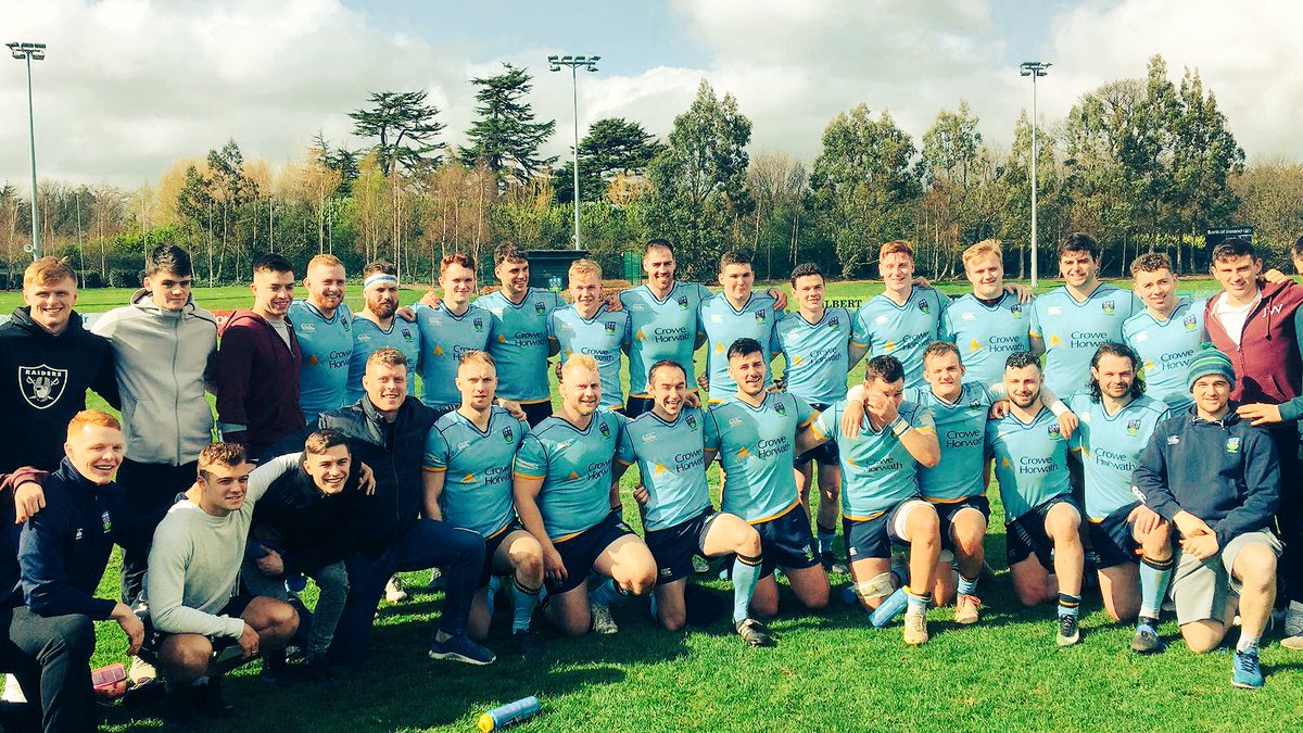 Great to wrap up the season with a win yesterday with @UCDRugby in the @UlsterBankRugby 1A League in a game that marked the retirement of a legend, Ger Slattery of @YoungMunsterRFC 

Great working with captain @JG93xox & the whole squad again this season.
#AdAstra