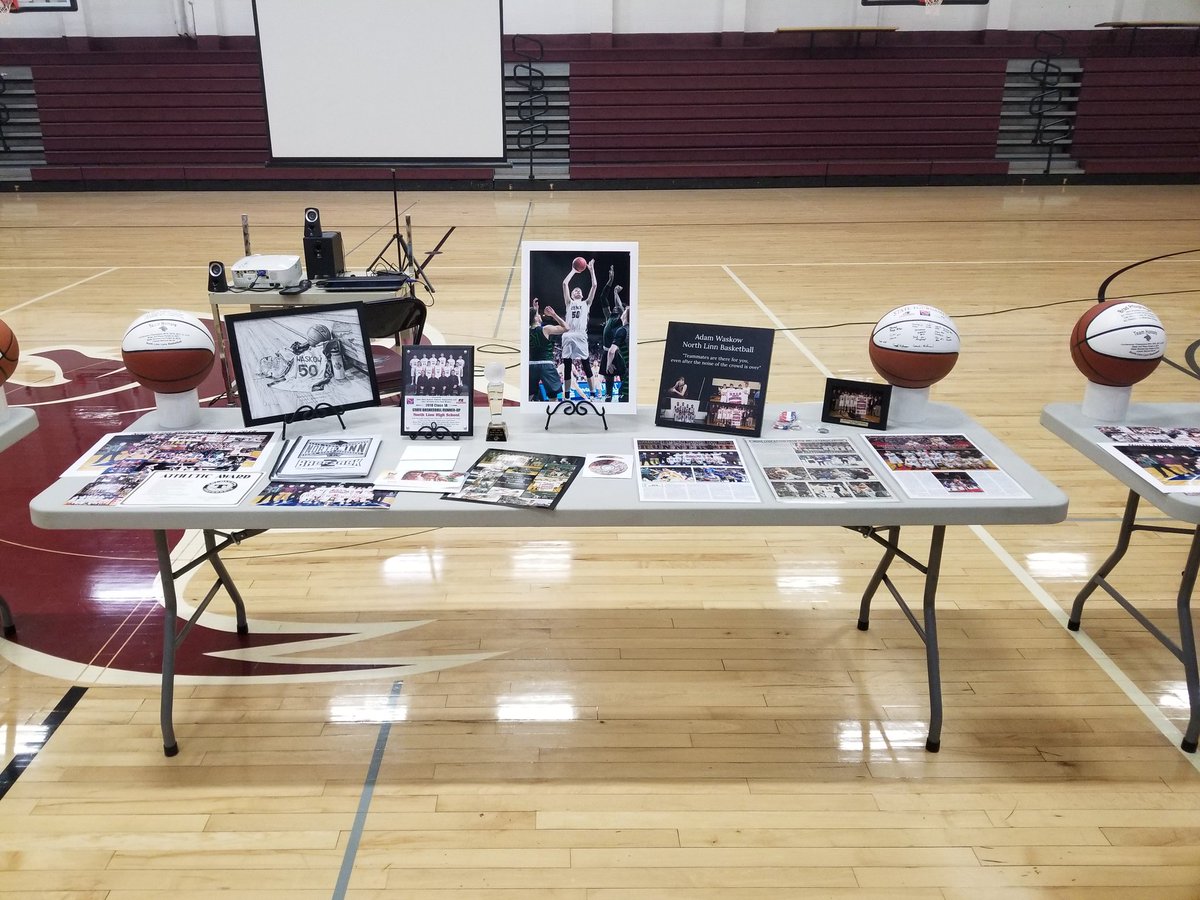 Coach_Griffith's tweet photo. Hard to say goodbye to our 4 seniors @RyanMiller1456 @adamwaskow22 @BradPflu1 @sean_boardman16 Back2Back state tourneys and 4 Conference Championships!  Going to be weird not having you boys walk thru the doors for practice next year.  You've definitely left your mark here at NL! https://t.co/U9KhOSutUb