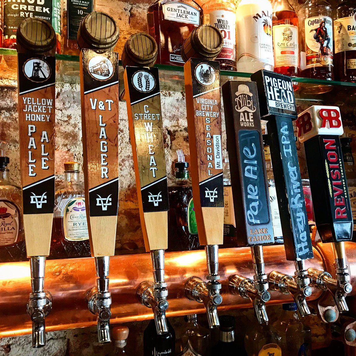 VcBrewery's tweet photo. Featured beers today. 🍺🍺🍺#virginiacitybreweryandtaphouse #pigeonheadbrewery #revisionbrewing #alibialeworks #sundayfunday https://t.co/NZeuxhFtxY