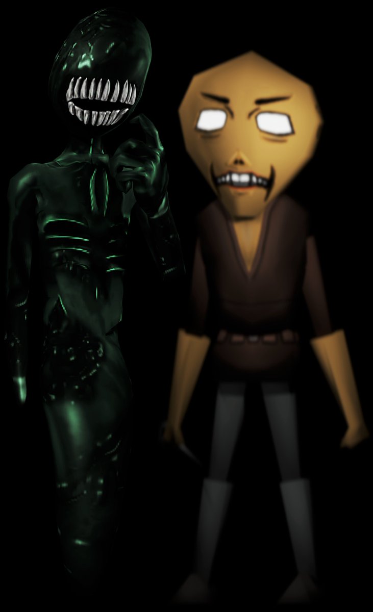 VioletQueenling's tweet photo. And I thought I liked having 6 with 8 a lot.
also i'm using that pose for Specimen 2 way too much.
Models by @SeriousNorbo
#SpookysHouseofJumpscares #SpookysJumpscareMansion #SHoJS #SJSM #Specimen2 #Specimen6 #TheMerchant #BenDrowned https://t.co/Jz9IF24cb4