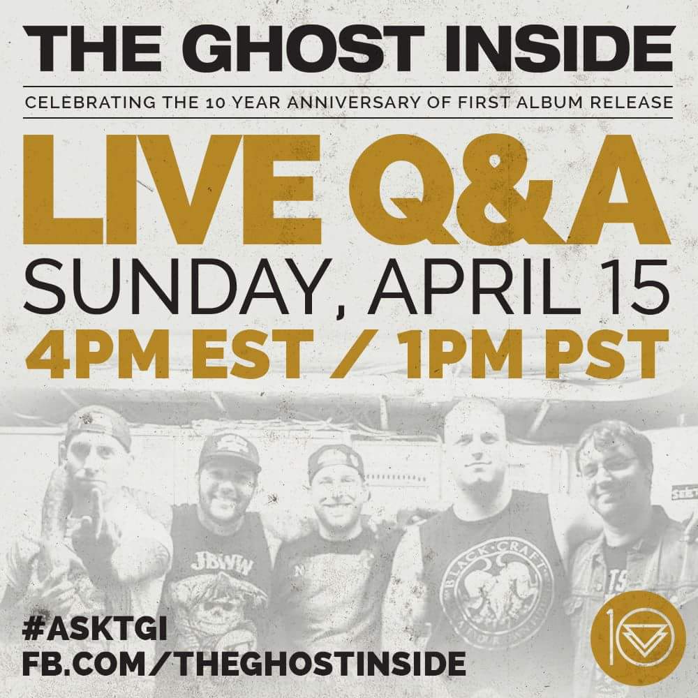 idobiHowl's tweet photo. It's the 10th anniversary of @theghostinside debut album Fury & The Fallen Ones. We are jamming it today hard! After you do, go chat with them on Facebook live! #AskTGI https://t.co/lSktgaYNsY