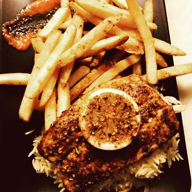 Pepper_walk's tweet photo. Lemon Cajun grilled wild salmon 🎣 #halal steak house #seafood #pepperwalk #weather perfect 👌 https://t.co/3OZ5tcfWcw