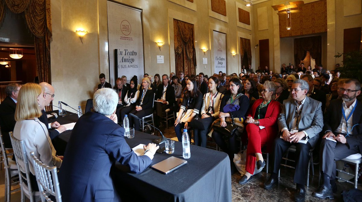 OLA_opera's tweet image. Día de cierre del histórico encuentro realizado en el @Teatro_Real de Madrid. #WorldOperaForum #OperaAmerica #OperaEuropa #OperaLatinoamerica