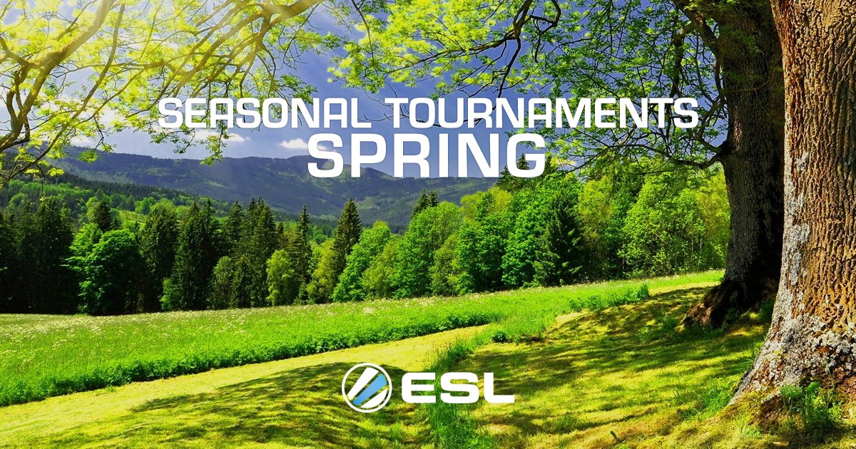 Are you hyped for our Community Cups?

Don't worry, we have more hype for you! 
Join now our Spring Cups and be one of the top 8 teams who will get prizes in our Season Finals!

Read more here: play.eslgaming.com/skill/europe/n…