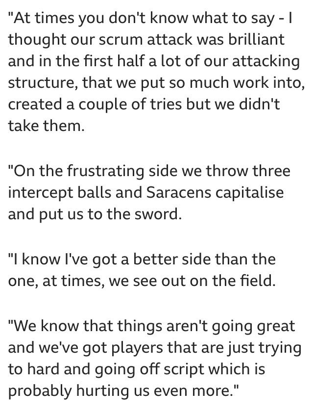 bbcbristolsport's tweet image. Saracens 41-6 Bath Rugby match report 👇

bbc.in/2ENa5sl

Todd Blackadder quotes 👇