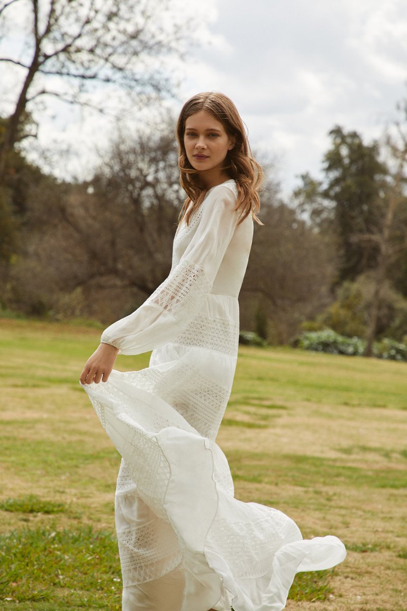 bcbg floral lace dress