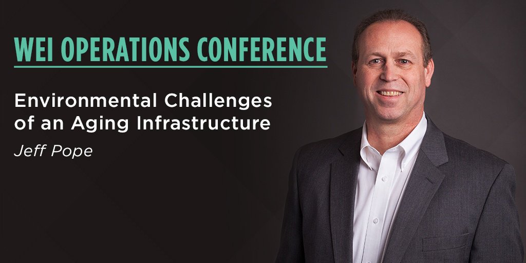 BurnsMcDonnell's tweet photo. Join Jeff Pope for "Environmental Challenges of an Aging Infrastructure" at the WEI Operations Conference on April 25. https://t.co/NKJuumbwf4 #BMcDseeUthere #WEIops https://t.co/8Gk7SRVb12