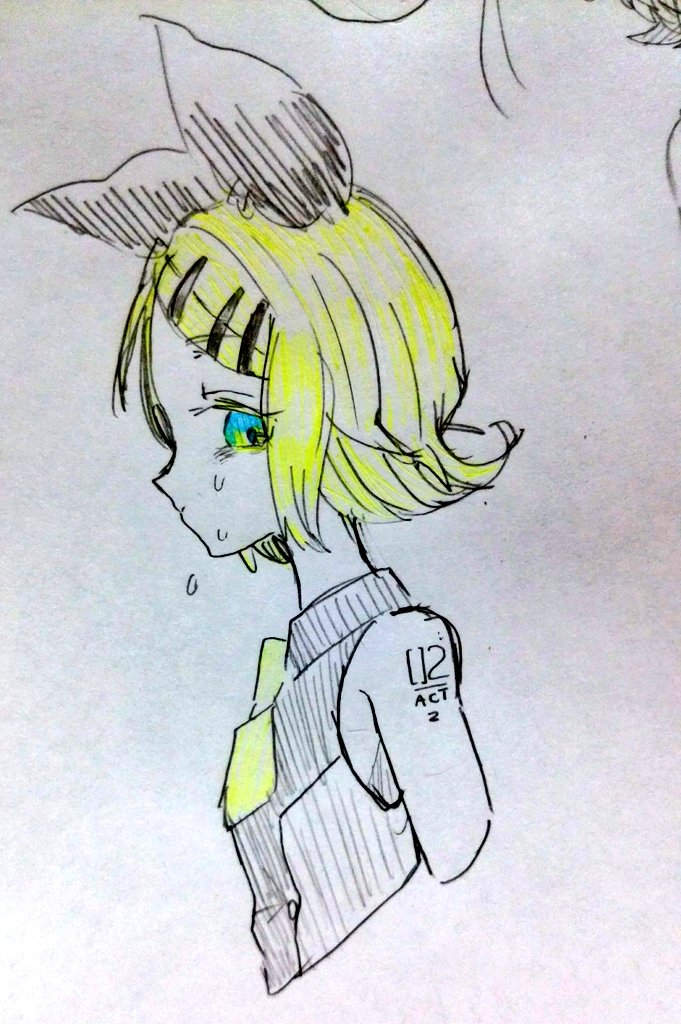 いろんなリンちゃんをお絵かきした 