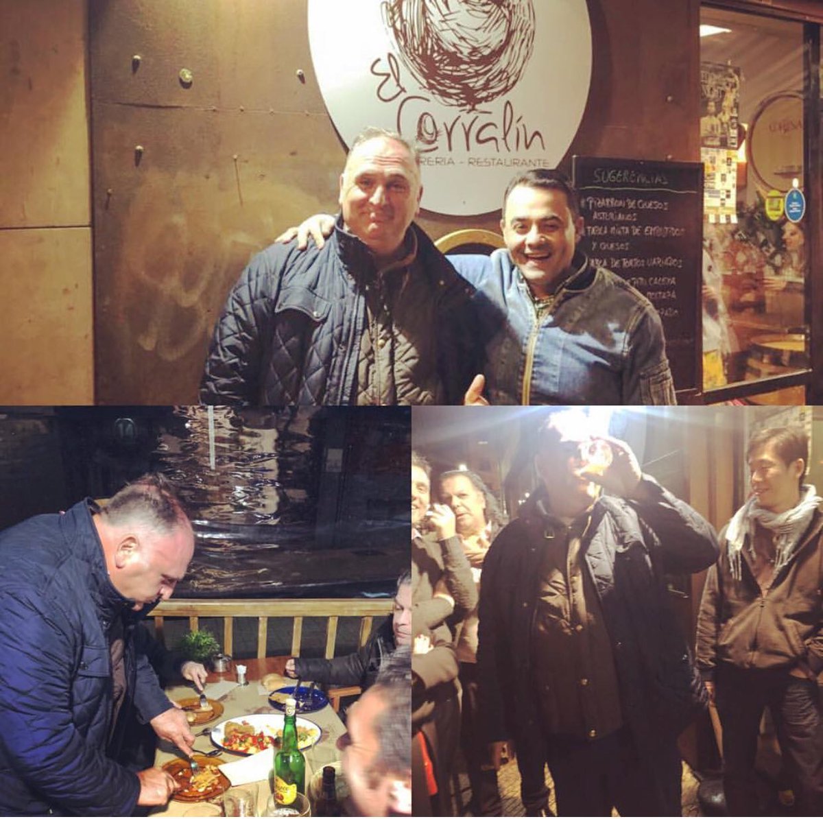 CorralinEl's tweet photo. @chefjoseandres en el Corralín comiendo nuestro cachopo https://t.co/5ED18x2Hl7