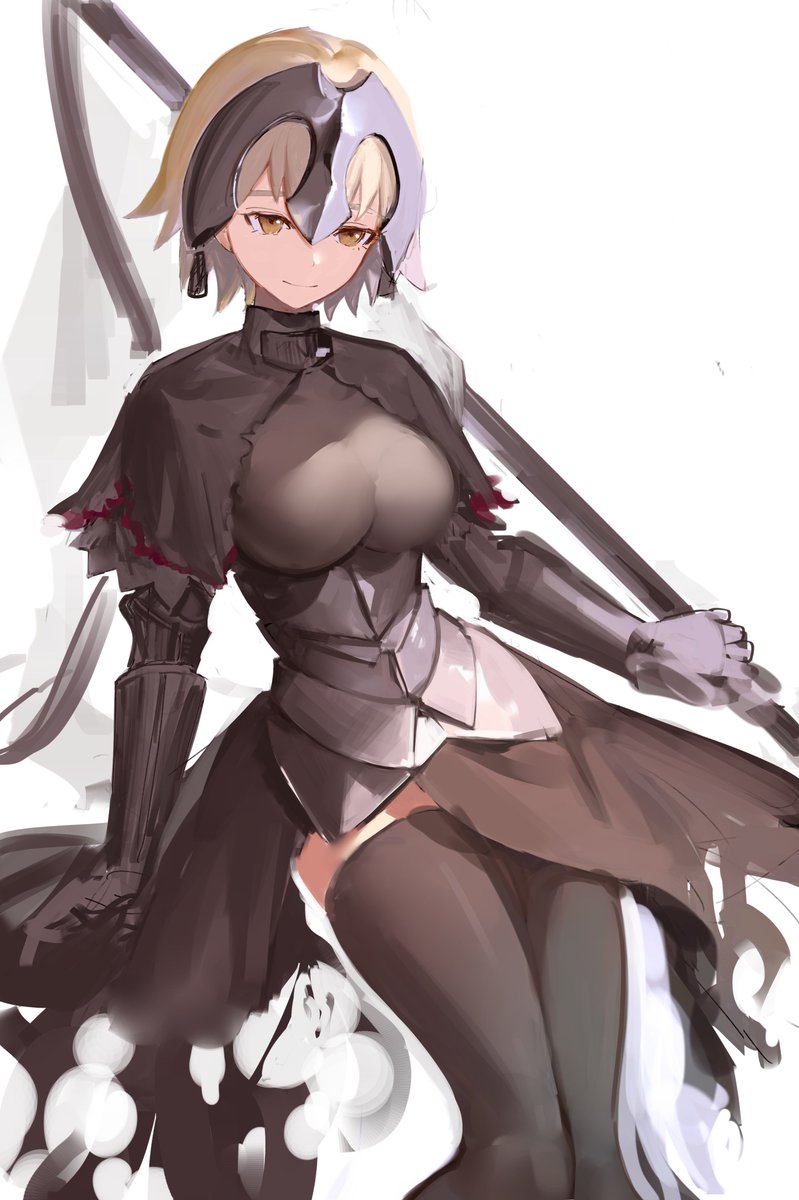 jeanne_d'arc_alter_(avenger)_(fate) ,ジャンヌ・オルタ 「と 」|ほーじろのイラスト