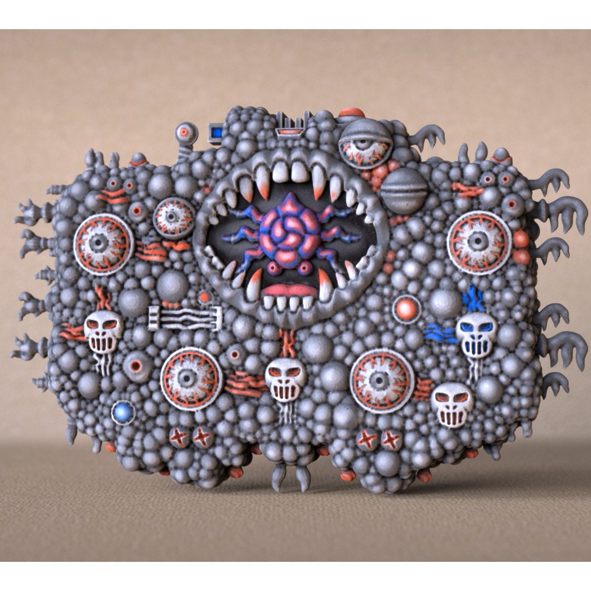 スターソルジャー全ステージをクリア後、2周目のビッグスターブレイン